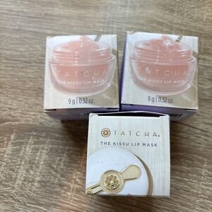 NEW LOT OF 3 Tatcha The Kissu Lip Mask 9 g 0.32 Oz